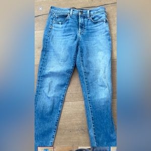 Veronica Beard  - Debbie High Rise Skinny Jeans